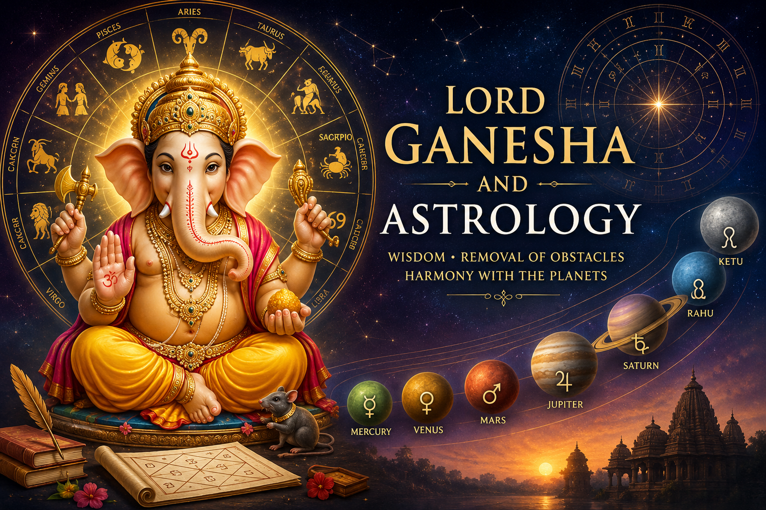 గణపతి మరియు జ్యోతిష శాస్త్రం మధ్య అనుబంధం | Ganapathi Astrology